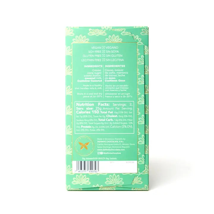 Definite Valdez 60% Coconut Milk 50g