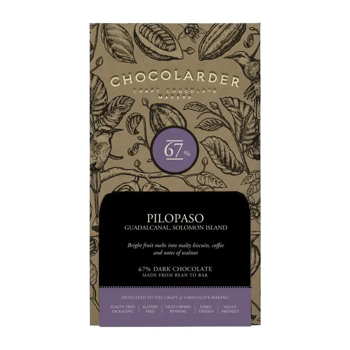 Chocolarder Pilopaso 67% Dark 70g