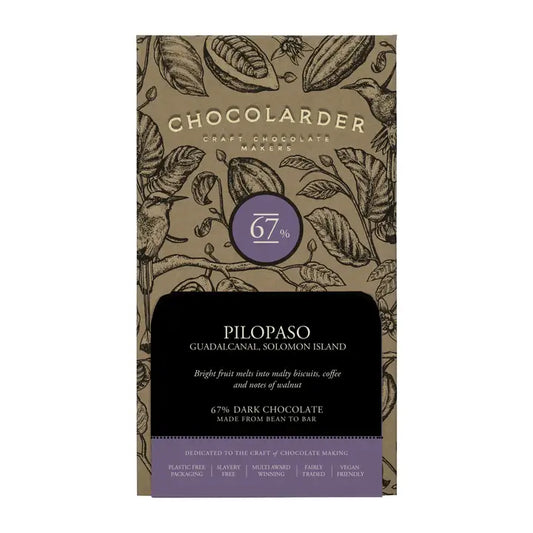 Chocolarder Pilopaso 67% Dark 70g