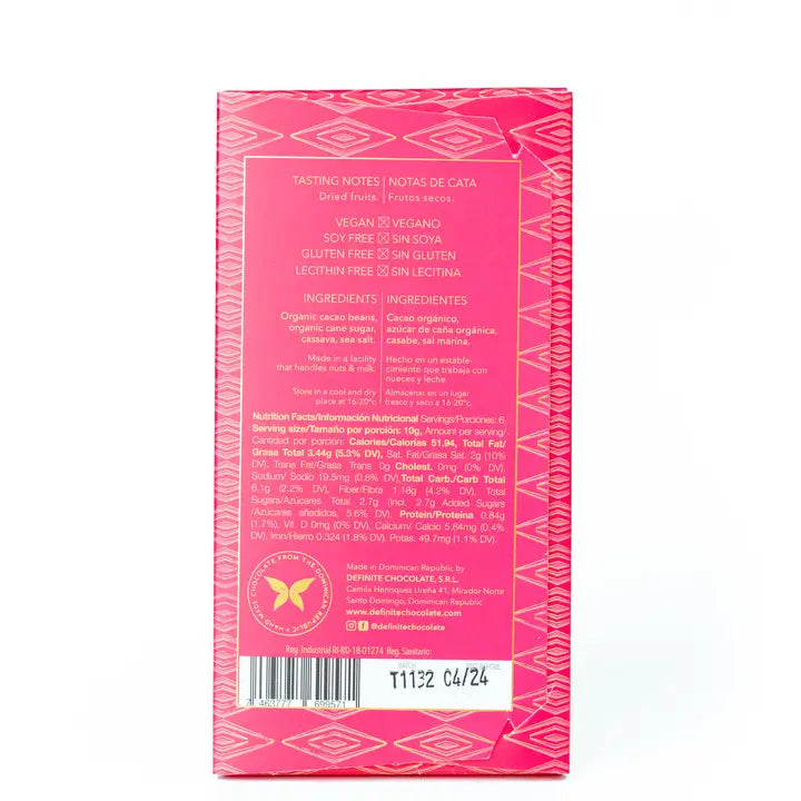 Definite Öko-Caribe 70% Cassava 50g