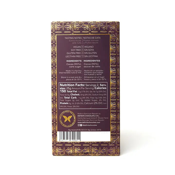 Definite Bhonacao 90% 50g