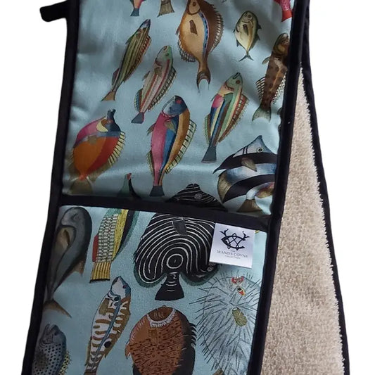 Fish Oven Glove 18thC Drawings Natural History Print Design