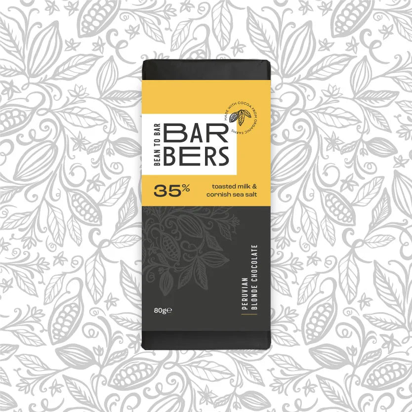 Barbers Peruvian Blonde Chocolate 35% 80g