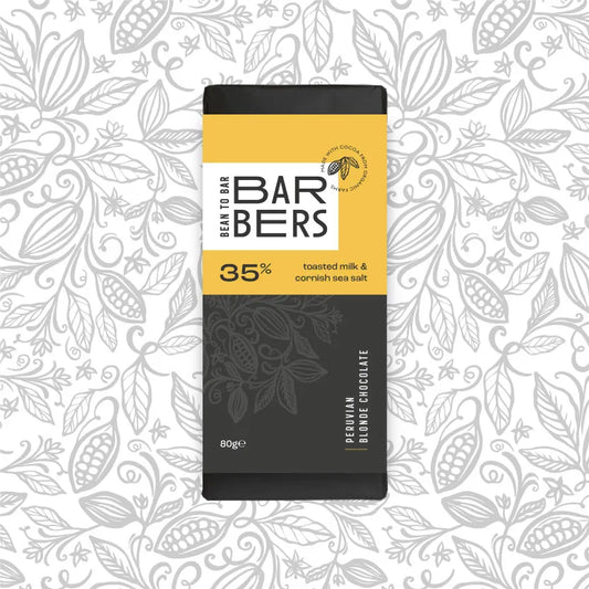 Barbers Peruvian Blonde Chocolate 35% 80g