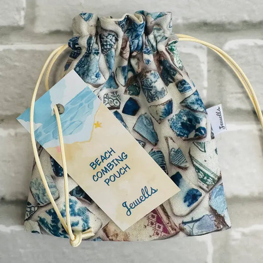 Beach Combing Ceramic Collecting Pouch