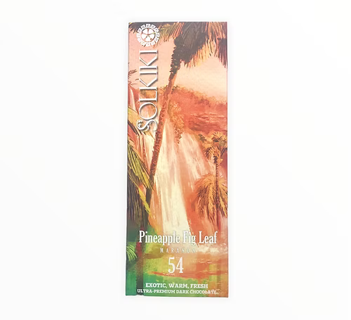 Solkiki 54% Pineapple Fig Leaf - Peru, Marañón - Dark 56g