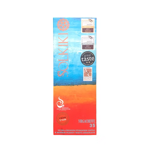 Solkiki 39% Yirgacheffe Coffee & Redskin Peanut - White 56g