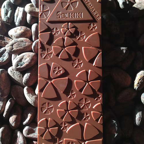 Solkiki 60% Peru, Marañón 'Salted Caramel' - Coconut Dark Milk 56g