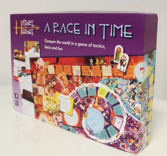 History Heroes: A Race in Time Family Board Game