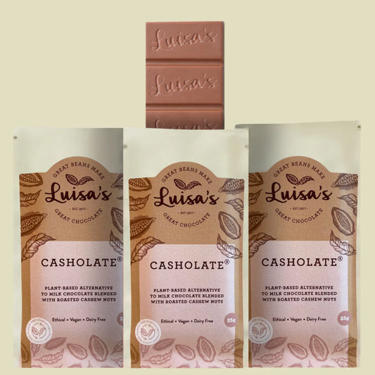 Luisa's Casholate M*lk Chocolate 50g