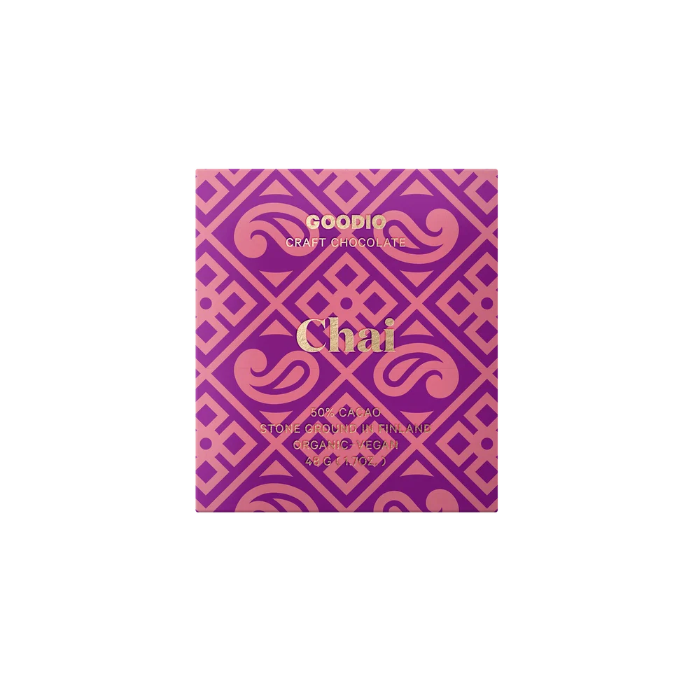 Goodio 50% Chai Chocolate 48g