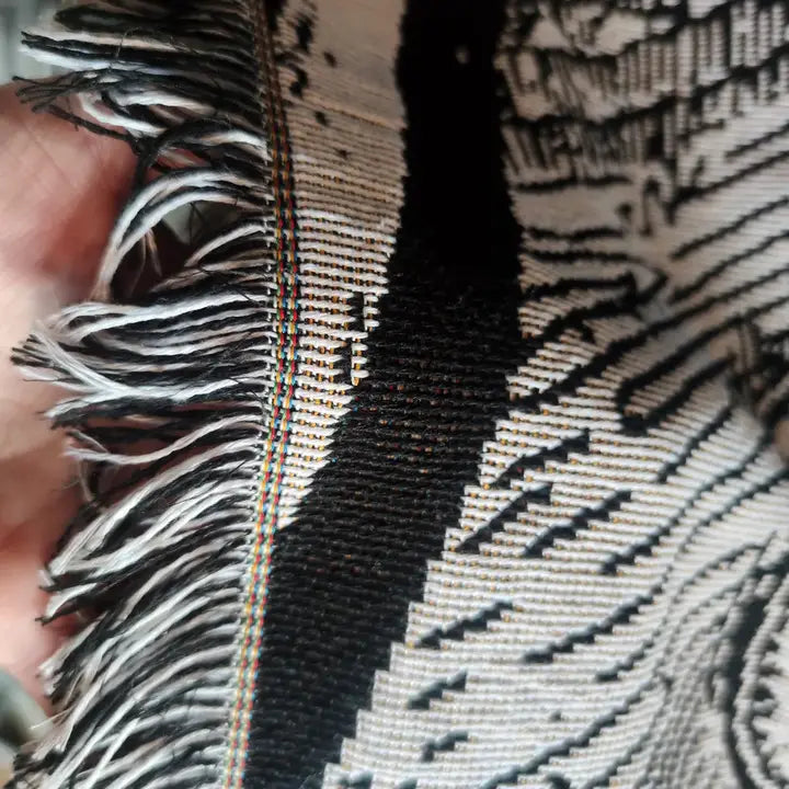 Wandering Ghost Jaquard Woven Tapestry