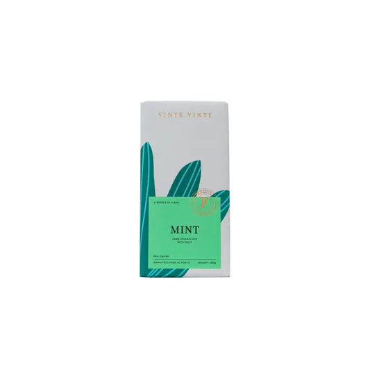 Vinte Vinte Fusion Dark Chocolate 58% Mint 50g