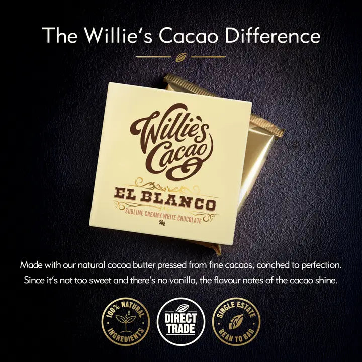 Willie's Cacao El Blanco Creamy White Chocolate 50g
