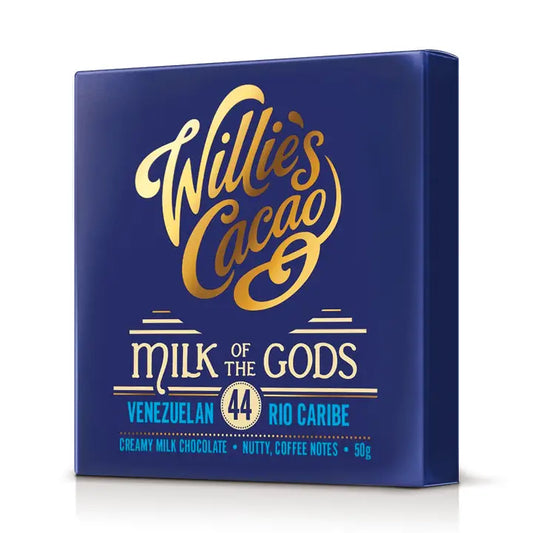 Willie's Cacao Milk of the Gods Rio Caribe 44% Milk Chocolate 50g