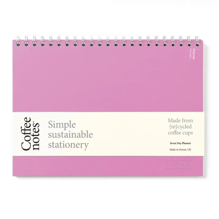 Coffee Notes - Lilac Weekly Planner