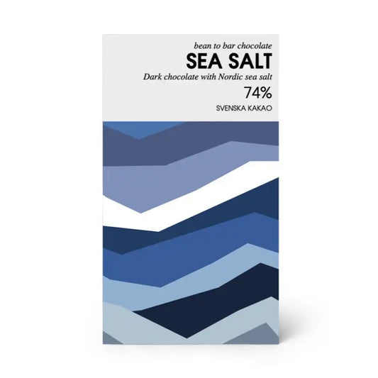 Svenska Kakao Sea Salt 74% 50g