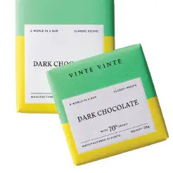 Vinte Vinte Classic Dark Chocolate 70% 50g