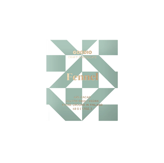 Goodio 49% Fennel Chocolate 48g