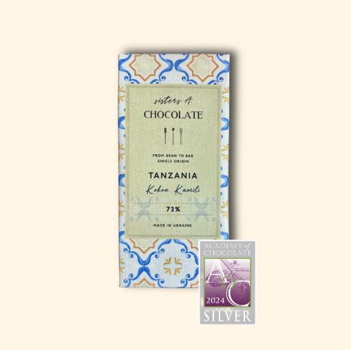 Sisters A. Chocolate 72% Tanzania Kokoa Kamili Dark 65g