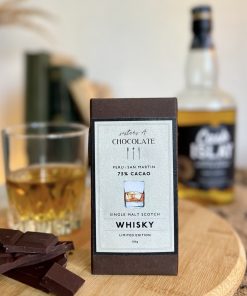 Sisters A. Chocolate 75% Peru with Dewar Rattray Cask Islay Whisky 58g