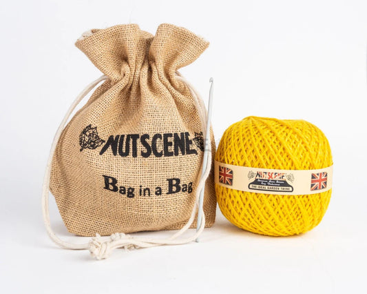 Nutscene® Make-Your-Own String Bag Kit - Yellow
