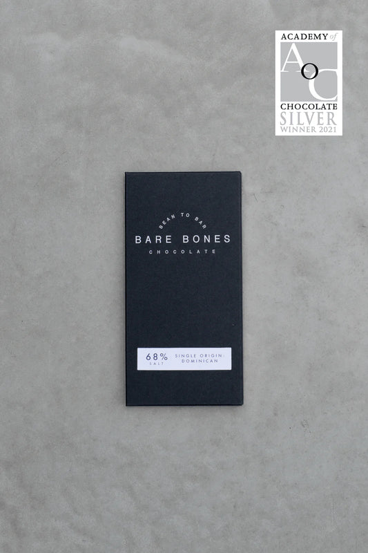 Bare Bones Dominican 68% Salted Chocolate 70g