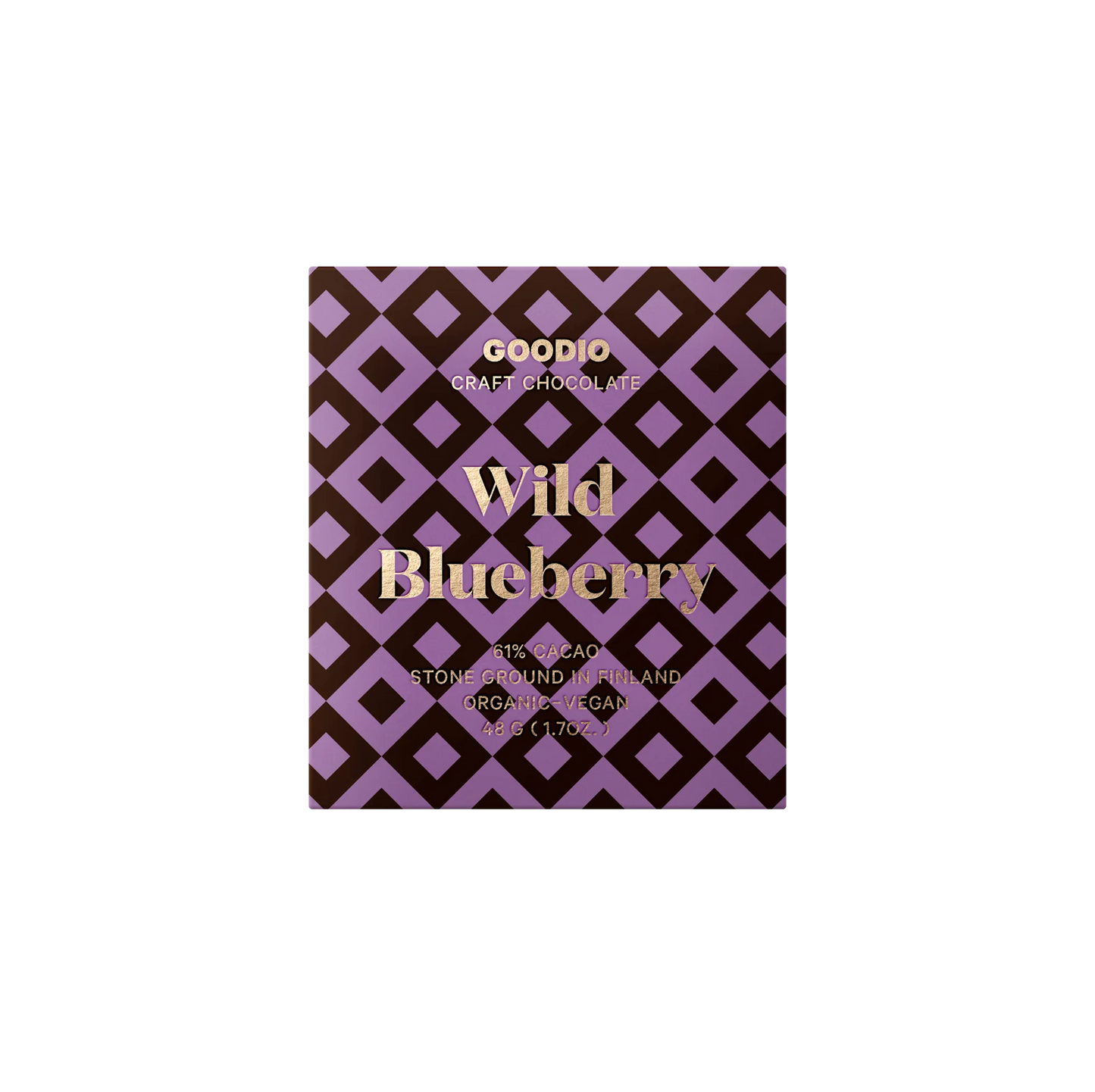 Goodio 61% Wild Blueberry Chocolate 48g